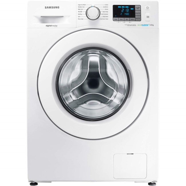GRADE A2 - Samsung WF90F5E3U4W 9kg EcoBubble 1400rpm A+++ Freestanding Washing Machine - White