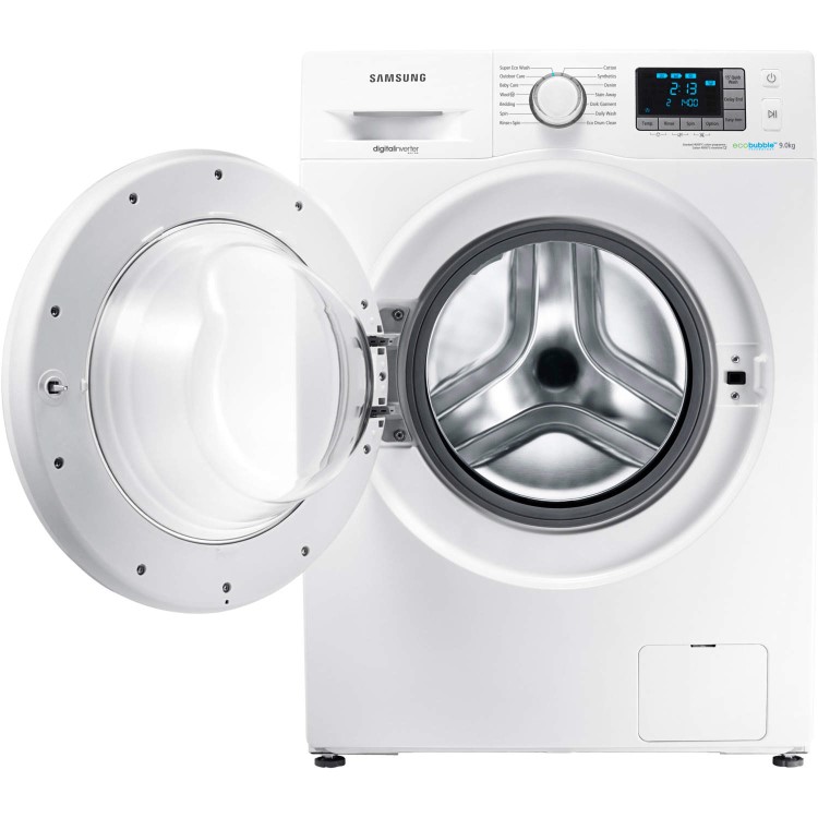 Samsung WF90F5E3U4W EcoBubble 9kg 1400rpm Freestanding Washing Machine White