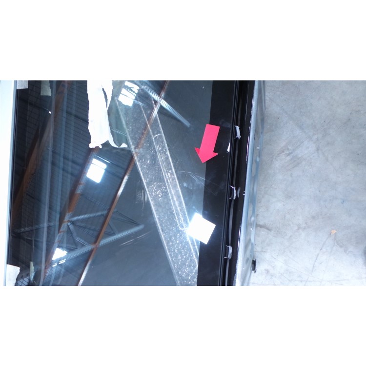 GRADE A2 - Hotpoint HUE61KS 60cm Wide Double Oven Electric Cooker With Ceramic Hob - Black