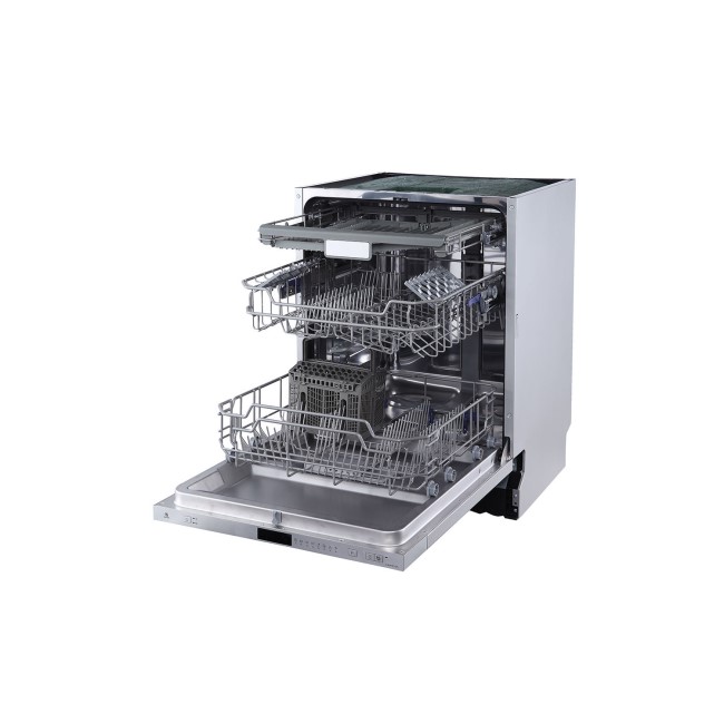 GRADE A1 - electriQ 15 Place Fully Integrated Dishwasher