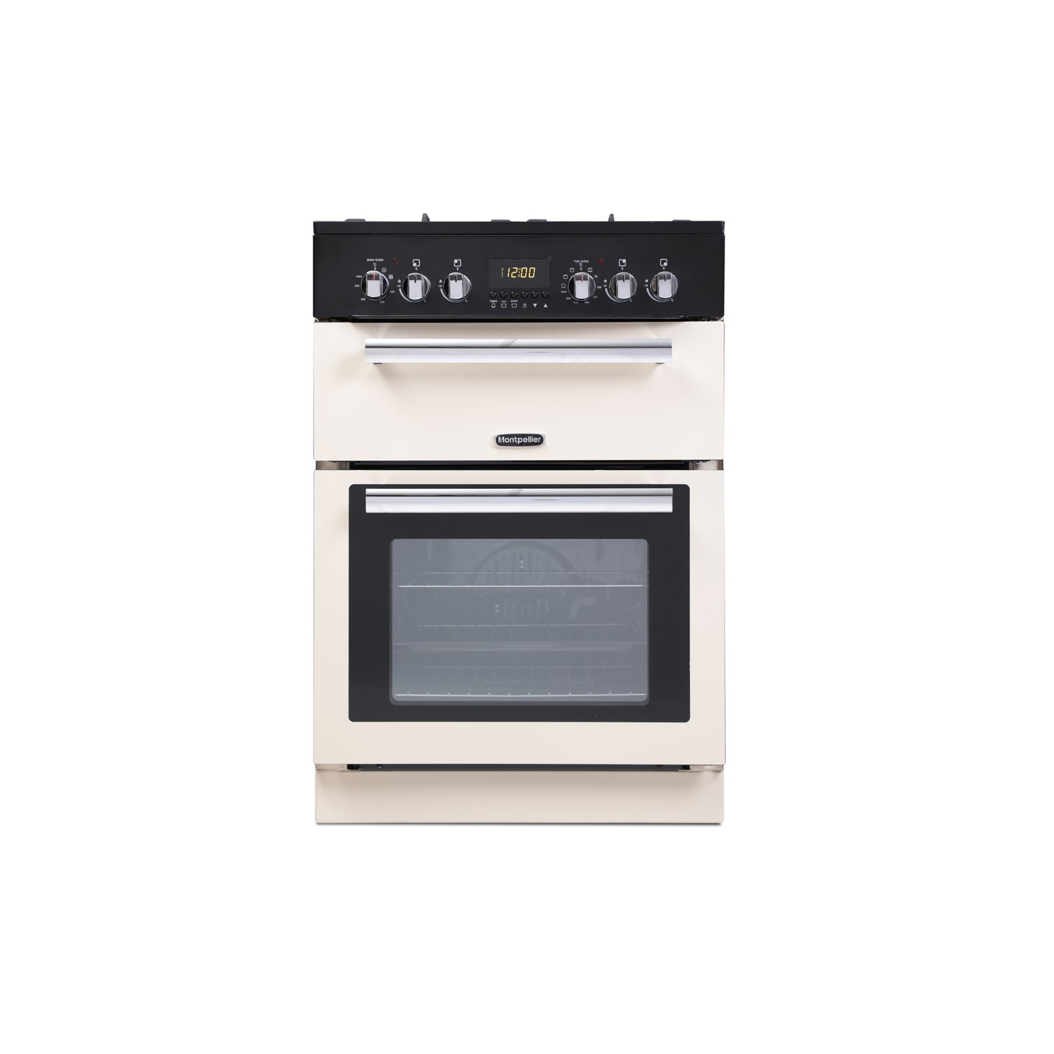Montpellier RMC60DFC 60cm Dual Fuel Cooker in Cream Appliances Direct