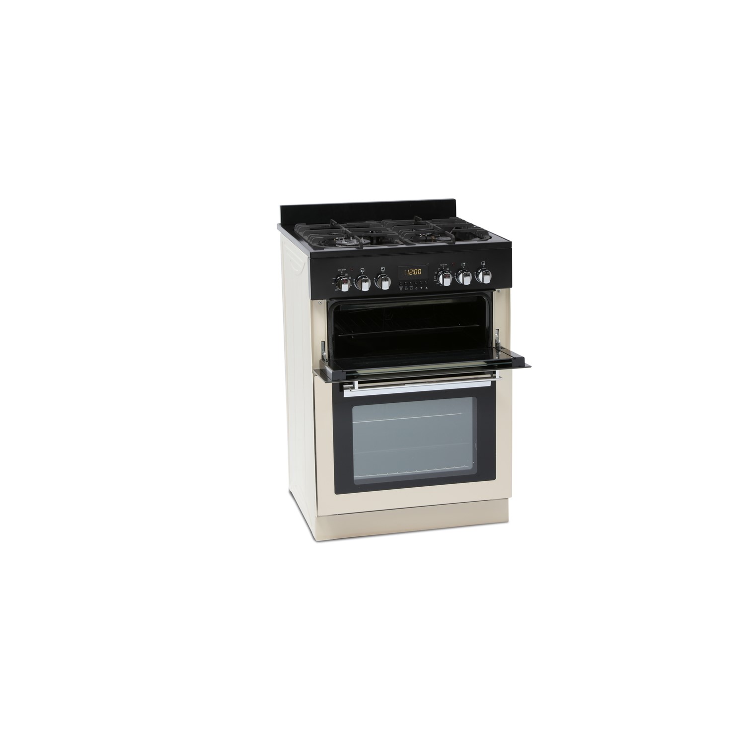 Montpellier RMC60DFC 60cm Dual Fuel Cooker in Cream Appliances Direct