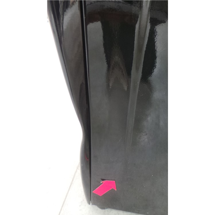 GRADE A3 - Hoover DXOC67C3B Dynamic Next Classic With One Touch 7kg 1600rpm Freestanding Washing Machine - Black With Chrome Door