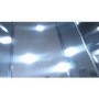 GRADE A2 - CDA EVG6SS Designer Angled 60cm Chimney Cooker Hood Stainless Steel And Clear Glass