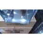GRADE A2 - CDA EVG6SS Designer Angled 60cm Chimney Cooker Hood Stainless Steel And Clear Glass