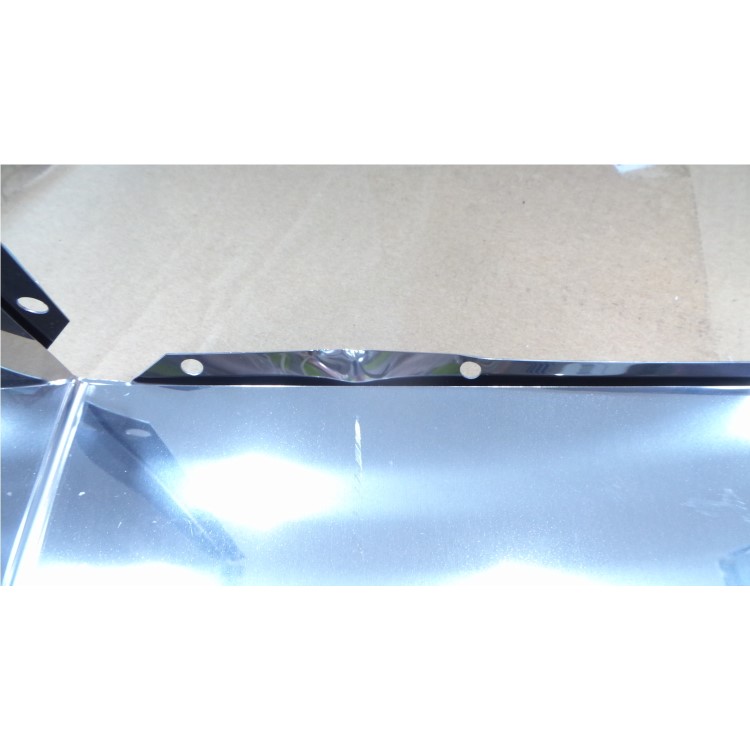 GRADE A2 - CDA EVG6SS Designer Angled 60cm Chimney Cooker Hood Stainless Steel And Clear Glass