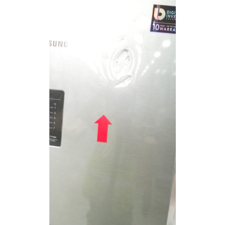 GRADE A3 - Samsung RB31FDRNDSA 308L Freestanding Fridge Freezer - Inox Stainless Steel