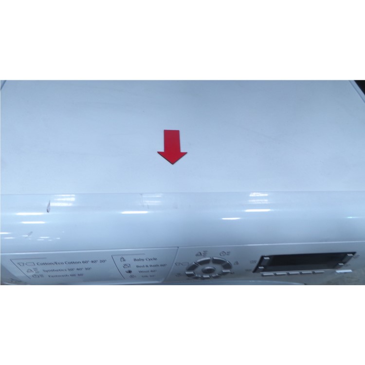 GRADE A3 - Hotpoint WMAO743P 7kg 1400rpm Freestanding Washing Machine - White