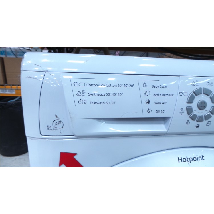 GRADE A3 - Hotpoint WMAO743P 7kg 1400rpm Freestanding Washing Machine - White