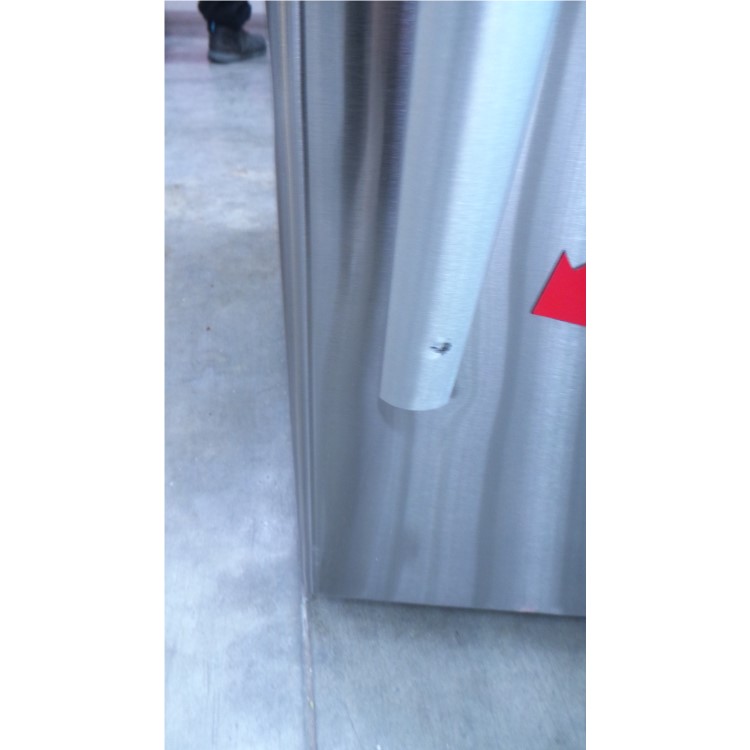 GRADE A3 - CDA FF770SS Freestanding Fridge Freezer Stainless Steel