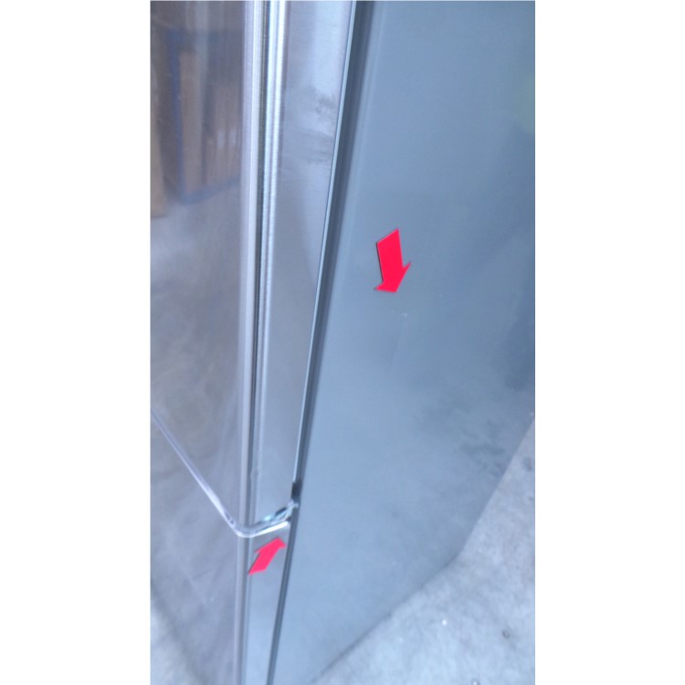 GRADE A3 - CDA FF770SS Freestanding Fridge Freezer Stainless Steel