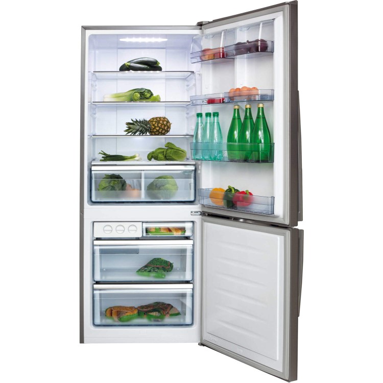 GRADE A3 - CDA FF770SS Freestanding Fridge Freezer Stainless Steel