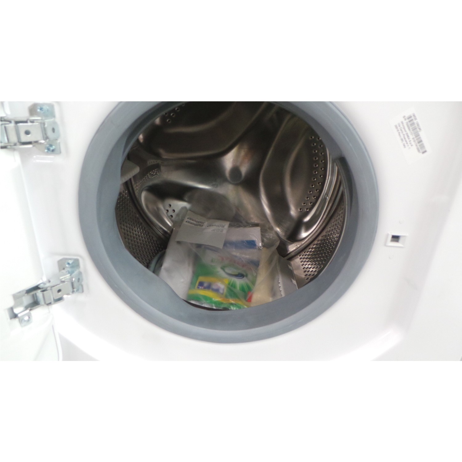 Grade A2 Indesit Iwde126 6kg Wash 5kg Dry 1200rpm Integrated Washer Dryer 77406124 1 Iwde126 Appliances Direct