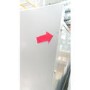 GRADE A3 - Servis FD911X Large Capacity American Fridge Freezer Stainless Steel
