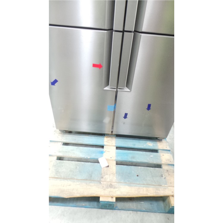 GRADE A3 - Servis FD911X Large Capacity American Fridge Freezer Stainless Steel