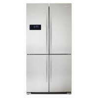 GRADE A2 - Servis FD911X Large Capacity American Fridge Freezer Stainless Steel