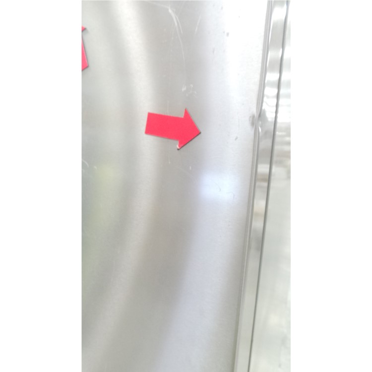 GRADE A3 - Servis FD911X Large Capacity American Fridge Freezer Stainless Steel