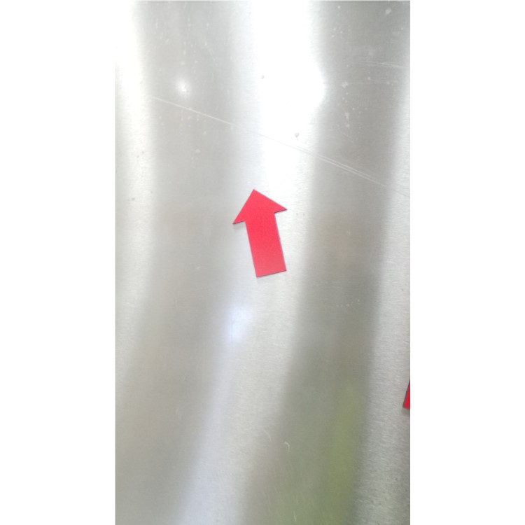 GRADE A3 - Servis FD911X Large Capacity American Fridge Freezer Stainless Steel