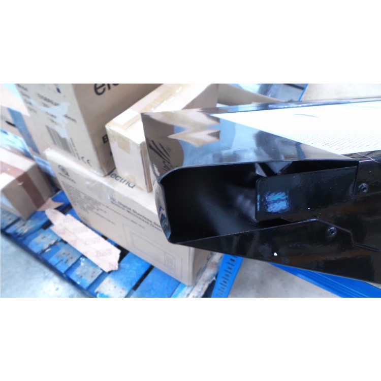 GRADE A2 - LEISURE H101PK 100cm Chimney Cooker Hood Black