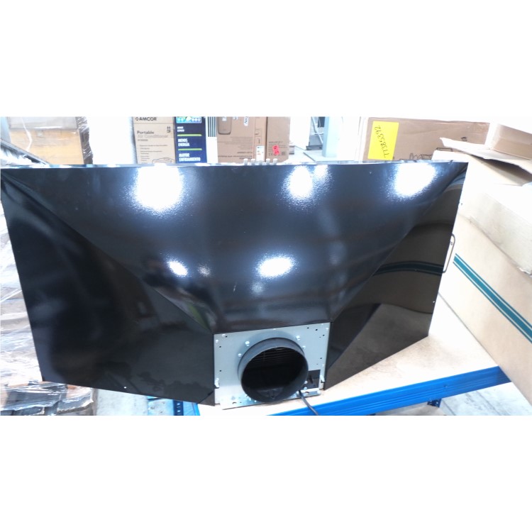 GRADE A2 - LEISURE H101PK 100cm Chimney Cooker Hood Black