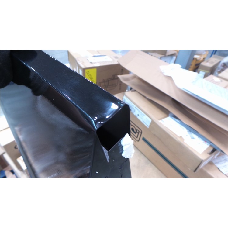 GRADE A2 - LEISURE H101PK 100cm Chimney Cooker Hood Black