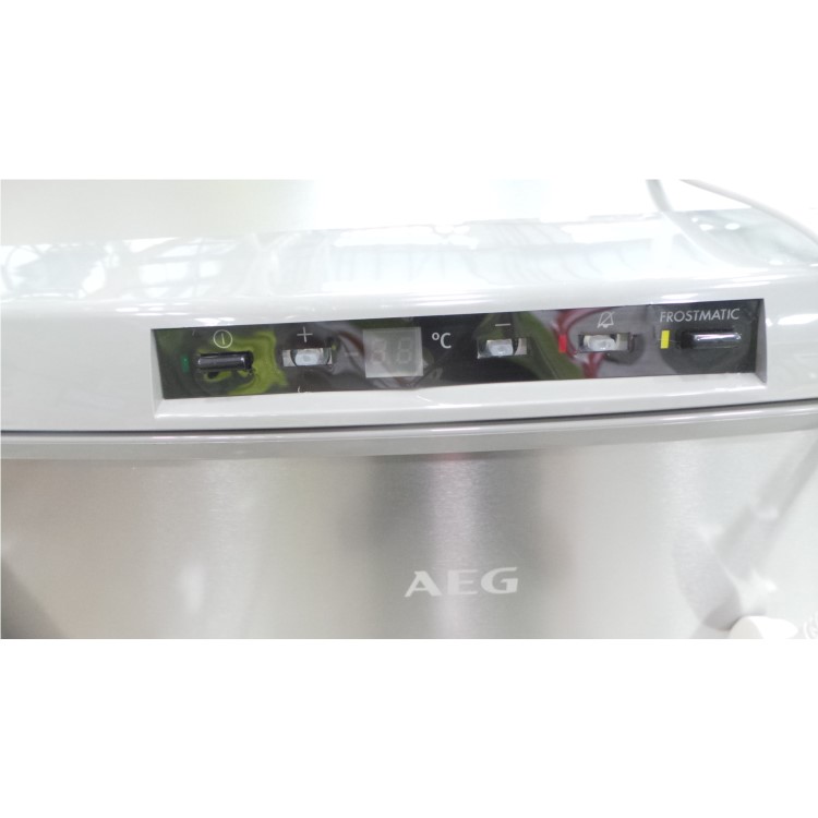 GRADE A3 - AEG ATB81011NX 60cm Wide Frost Free Freestanding Upright Under Counter Freezer - Silver