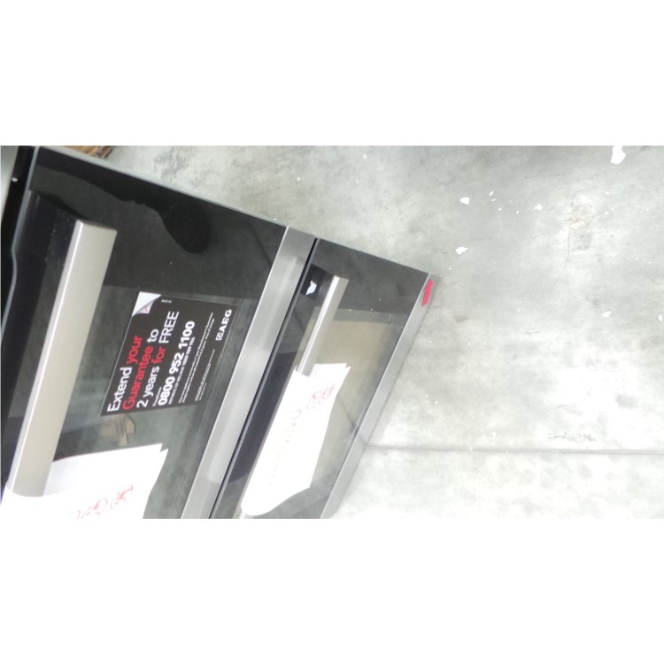 GRADE A2 - AEG DC7013021M Competence Electric Built-in Double Oven Stainless Steel