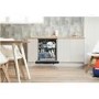 INDESIT DPG15B1NX Ecotime 13 Place Semi Integrated Dishwasher with Quick Wash - Stainless Steel