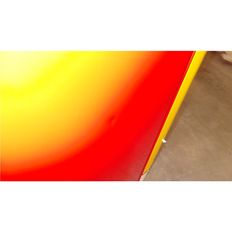 GRADE A2 - Smeg FAB28RDMC 60cm Wide Retro Style Right Hinge Freestanding Fridge - Multi Colour