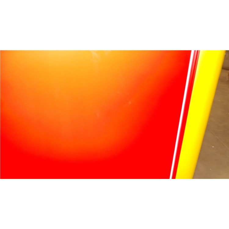 GRADE A2 - Smeg FAB28RDMC 60cm Wide Retro Style Right Hinge Freestanding Fridge - Multi Colour