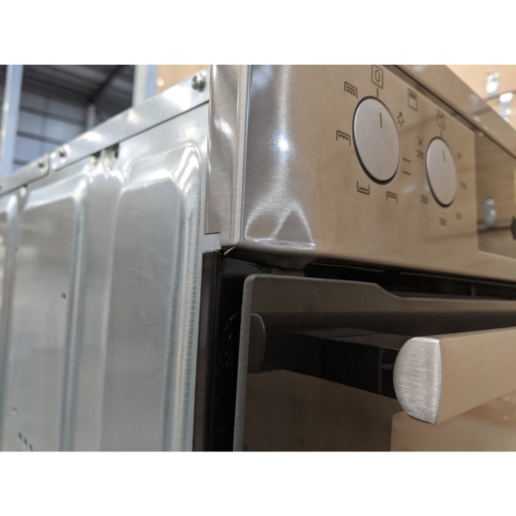 GRADE A2 - AEG DC4013021M Stainless Steel Electric Built-in Double Oven