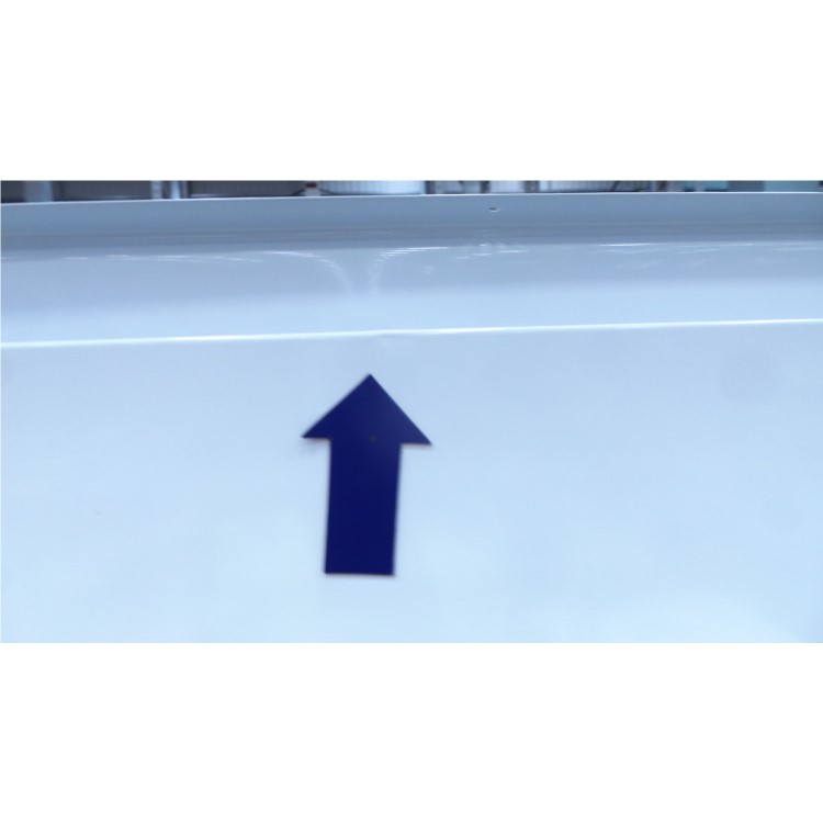 GRADE A2 - Hotpoint HM325FF2 54cm Wide Frost Free 50-50 Integrated Upright Fridge Freezer - White