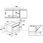 Refurbished Indesit Aria IFW 6330 IX 60cm Single Built In Electric Oven Stainless Steel