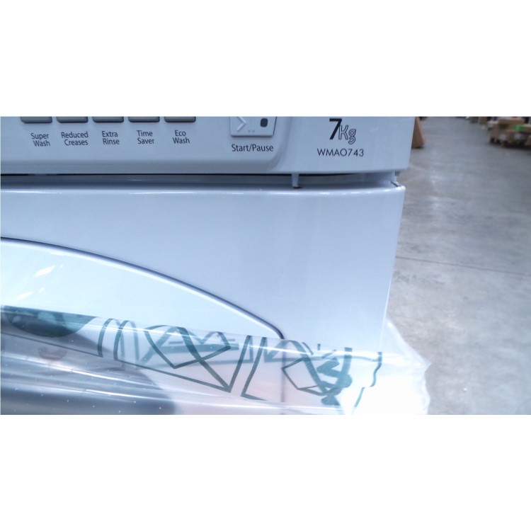 GRADE A3 - Hotpoint WMAO743P 7kg 1400rpm Freestanding Washing Machine - White
