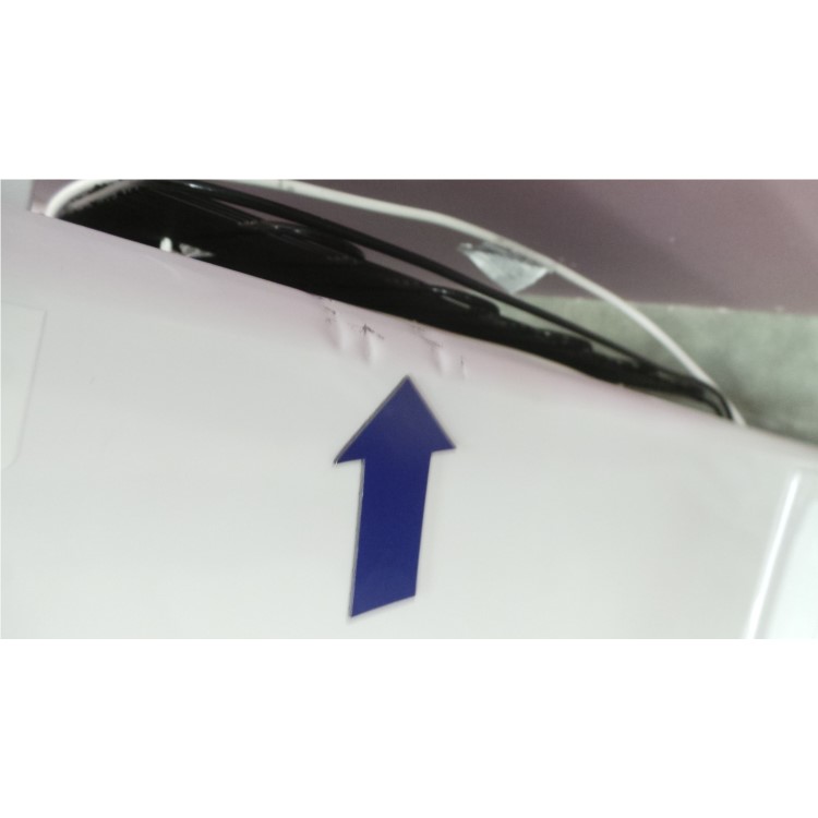 GRADE A3 - Beko CF1300APW 129cm Wide 360 Litre Chest Freezer White