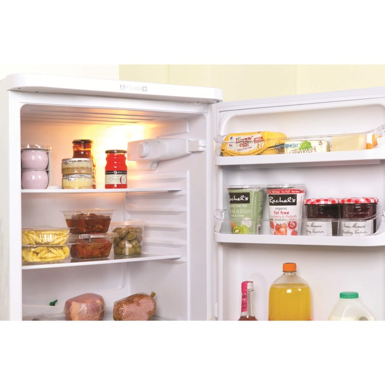 Indesit CAA55 55cm Width 50/50 Split Freestanding Fridge Freezer in White
