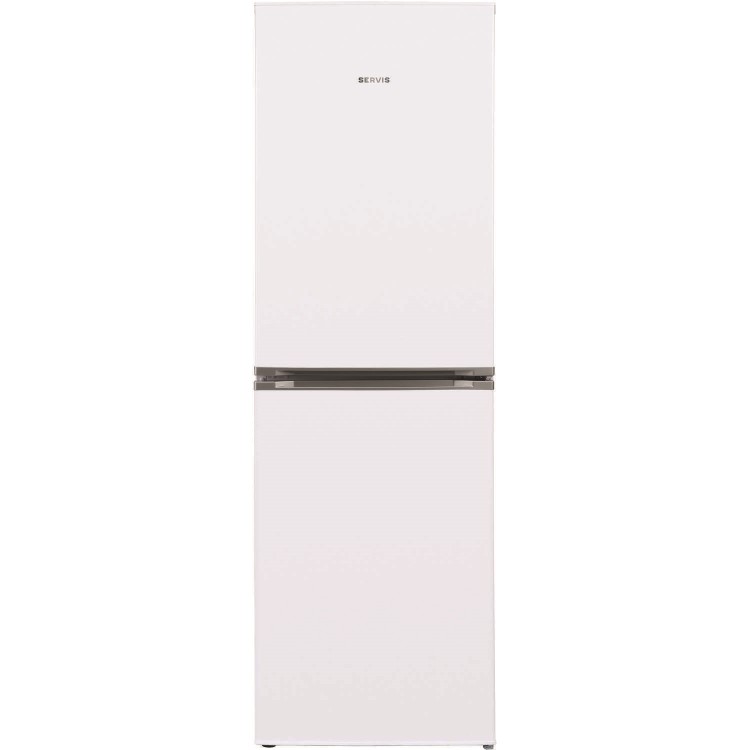 GRADE A2 - Servis FF48148 Frost Free Freestanding Fridge Freezer - White