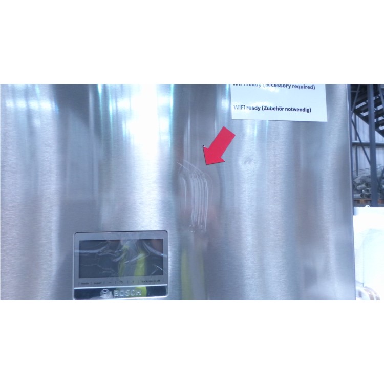 GRADE A2 - Bosch KGN49AI30G No Frost Easy Clean 435L A++ Fridge Freezer - Stainless Steel