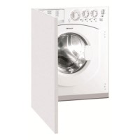 GRADE A3 - Heavy cosmetic damage - Hotpoint BHWM129 6.5kg 1200rpm Integrated Washing Machine