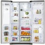 GRADE A2 - Samsung RSG5MUBP1 G-series 615 Litre Gloss Black American Fridge Freezer With Ice And Water Dispenser