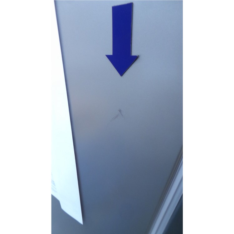 GRADE A2 Fisher & Paykel RF540ADUSX4 24198 Three Door Freestanding Fridge Freezer With Ice Maker And Water Dispenser - EZKleen Stainless Steel