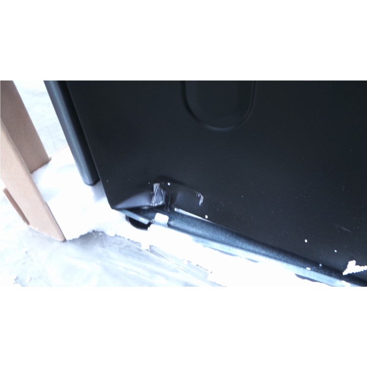 GRADE A3 - Hotpoint HUE61GS 60cm Wide Double Oven Electric Cooker With Ceramic Hob - Graphite