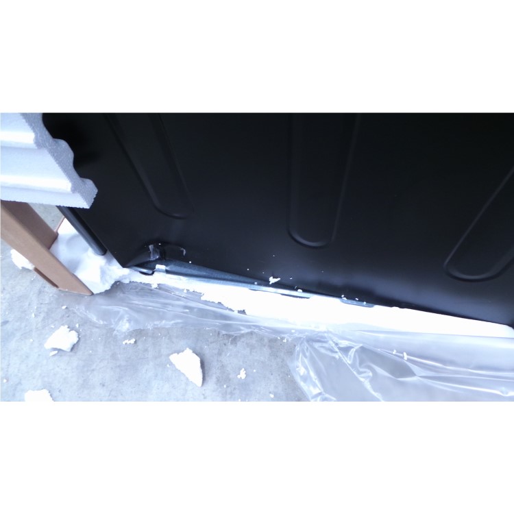 GRADE A3 - Hotpoint HUE61GS 60cm Wide Double Oven Electric Cooker With Ceramic Hob - Graphite