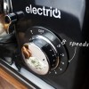 GRADE A1 - electriQ 5.2L 1500W Stand Mixer with 3 Mixing Attachments - Black