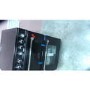 GRADE A3 - Rangemaster Kitchener 60cm Double Oven Electric Cooker With Ceramic Hob Black And Chrome