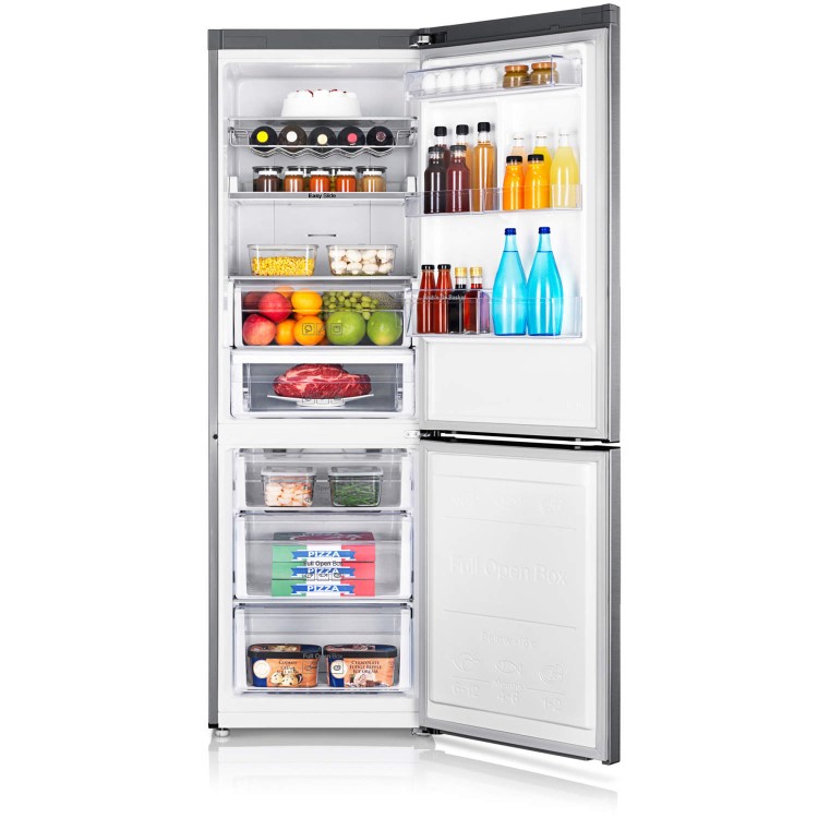 Samsung RB31FERNBSS/EU Frost Free Freestanding Fridge Freezer Silver