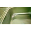 GRADE A2 - Astracast EI0951SR Aegean Single Bowl Right Hand Drainer Satin Steel Sink