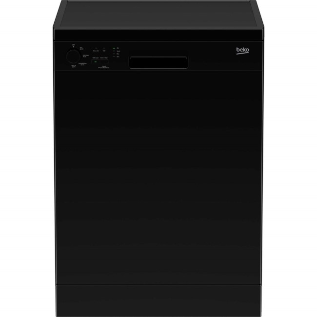 GRADE A3 - Beko DFC04210B 12 Place Freestanding Dishwasher - Black
