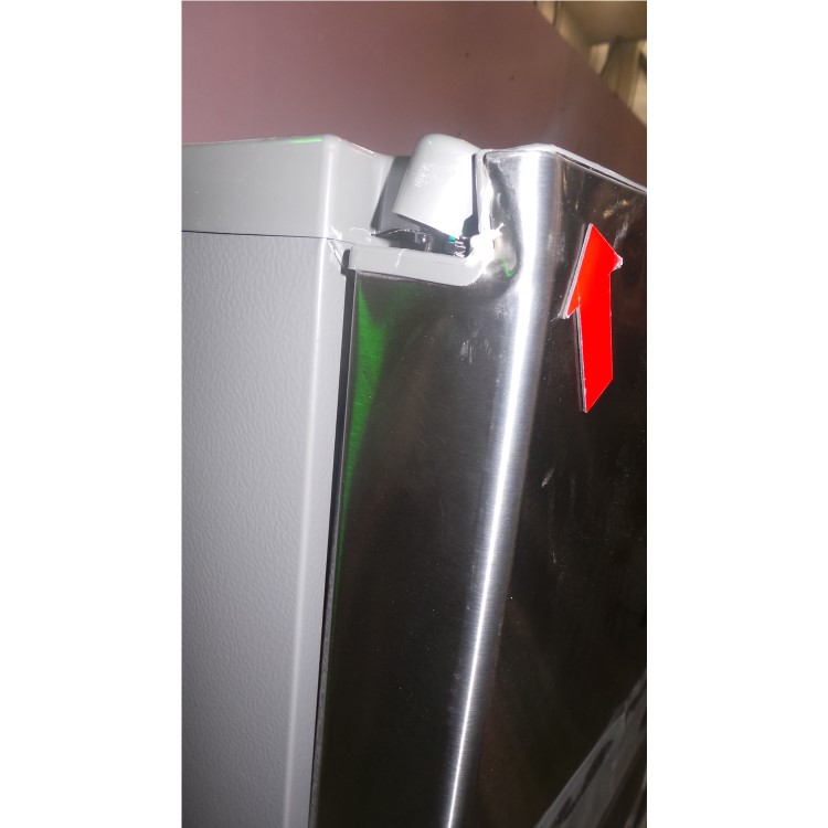 GRADE A3 - CDA PC87SC American Style Two Door Two Drawer Freestanding Fridge Freezer - Stainless Steel Colour