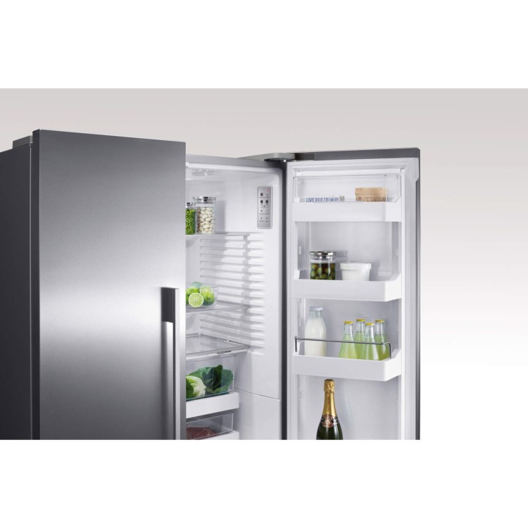 Fisher & Paykel RF540ADUSX4 24198 Three Door Freestanding Fridge Freezer With Ice Maker And Water Dispenser - EZKleen Stainless Steel